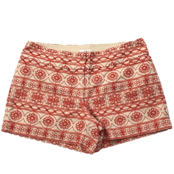 Ann Taylor Loft Embroidered Floral Short - Picture 1 of 8